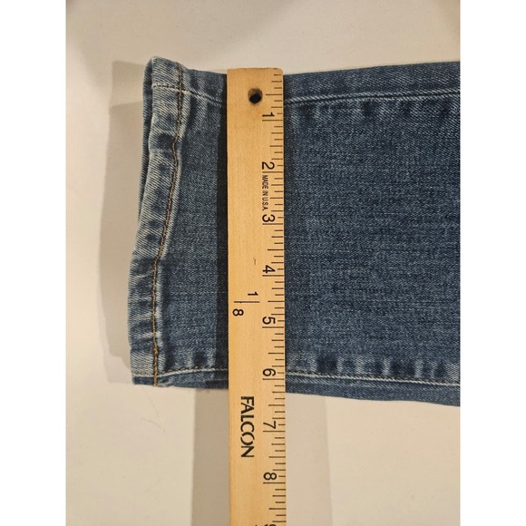 Ash & Erie Straight Leg Jeans Mens 31x28 Blue Stretch Denim Medium Wash - Picture 12 of 14